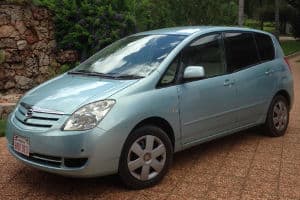 Toyota Spacio - Mietwagen Paraguay
