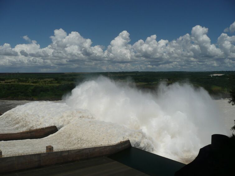 Wasserkraftwerk Itaipu